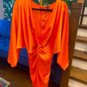 Beautiful orange Marciano gown